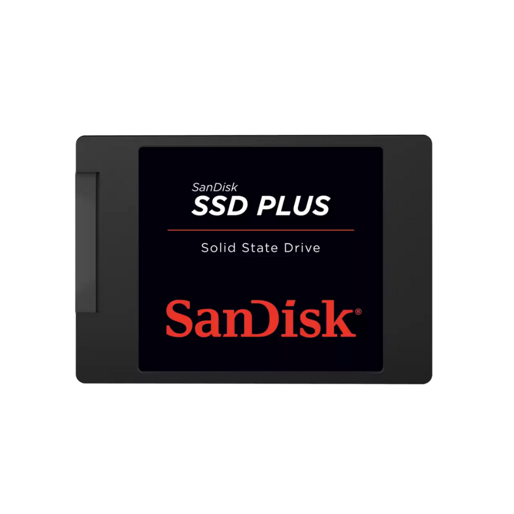 SanDisk SSD PLUS 480GB 2.5 SATA III 6Gb/s Internal Solid State Drive, TLC NAND, Up to 535 MB/s Sequential Read, 445 MB/s Sequential Write, Shock Resistant up to 1500G, Vibration Resistant
