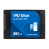 Western Digital WD Blue SA510 250GB 2.5 SATA III 6Gb/s Internal Solid State Drive, 7mm Slim Form Factor, 3D NAND TLC, Up to 560 MB/s Sequential Read, 440 MB/s Sequential Write, 80K IOPS Random Read, 100 TBW Endurance