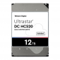 Western Digital Ultrastar DC HC520 12TB 3.5 SATA 6Gb/s Enterprise Hard Drive, 7200 RPM, 256MB Cache, HelioSeal Technology, Dual-Stage Actuator, Enhanced Rotational Vibration Safeguard, 2.5M Hours MTBF