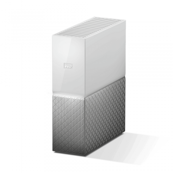 WD My Cloud Home 8TB Personal Cloud Storage (White) Gigabit Ethernet — USB 3.0 USB-A Port, Quad-Core 1.4 GHz Processor, Compatible with Windows 10+, macOS 12+, iOS 15+, Android 8+, Supports Streaming via Google Chromecast, Plex Media Server, and Sonos