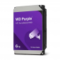 Western Digital WD Purple 6TB 3.5 SATA 6Gb/s Surveillance Hard Drive, 5400 RPM, 256MB Cache, CMR Technology, Supports Up to 64 HD Cameras, LDPC Error Correction, 1 Million Hours MTBF